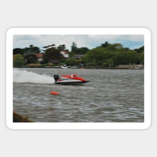 Powerboat Racing at Oulton Broad - Formula Grand Prix Sticker